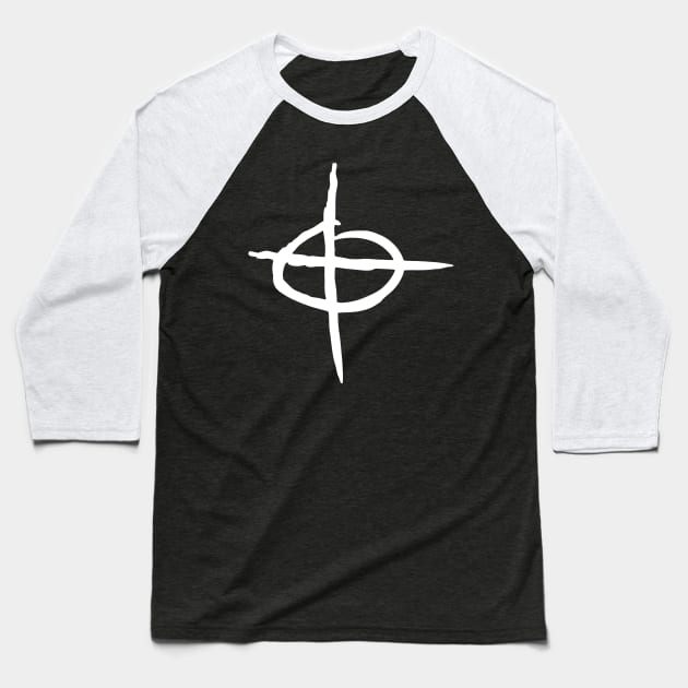 Zodiac Killer Sign Baseball T-Shirt by Radian's Art